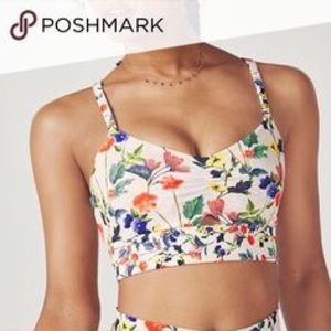 Fabletics Kenzie Floral Sports Bra XXL plus size